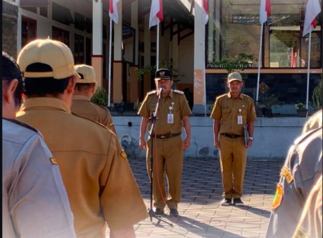 Apel Pagi Kecamatan Kejajar Bahas Persiapan Hari Jadi Kabupaten Wonosobo dan HUT Ke-81 Kemerdekaan RI
